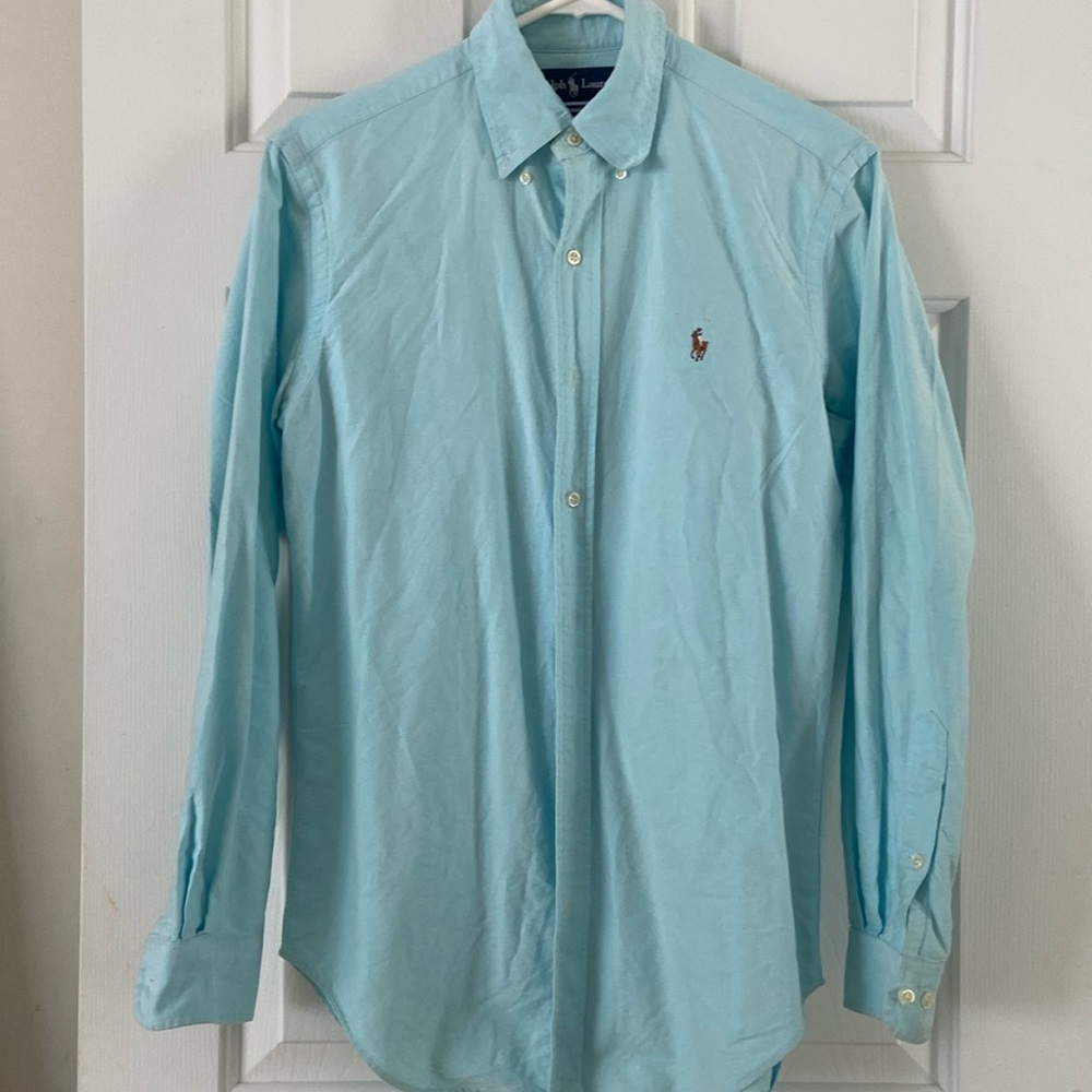 Ralph polo long sleeve Men size 14.5 and 32/33 in length